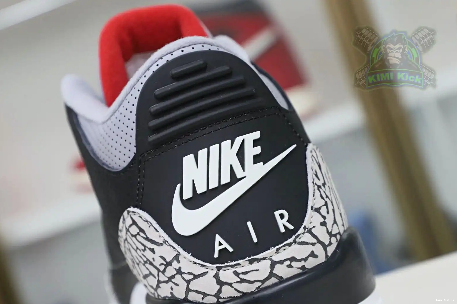 3 2018（854262-001） blackcement Kimikick Air Jordan  Jordan retro 0427